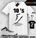 Tee Shirt Matching AJ 10 OG Steel 2025 Match Sneaker Shoe Dripping 10s T-Shirt Unisex T-shirt, Sweatshirt, Hoodie, Long Sleeve Tee - T-Shirt, Sweatshirt, Hoodie