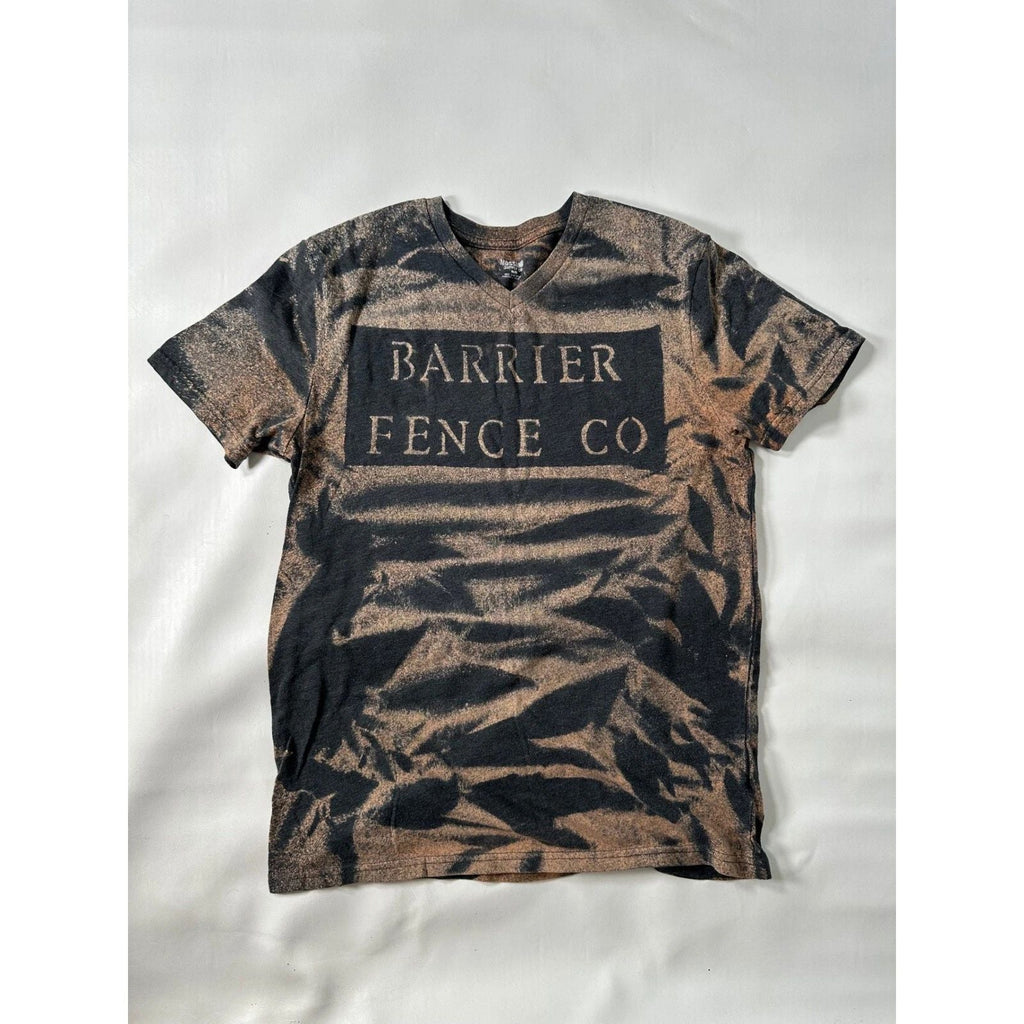Mossimo Supply Y2K Mens Size M V Neck Bleach Tie Dye T Shirt Barrier Fence Co Unisex T-shirt, Sweatshirt, Hoodie, Long Sleeve Tee - T-Shirt, Sweatshirt, Hoodie