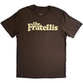 The Fratellis T-Shirt: Classic Logo (Brown) OFFICIAL NEW Unisex T-shirt, Sweatshirt, Hoodie, Long Sleeve Tee - T-Shirt, Sweatshirt, Hoodie