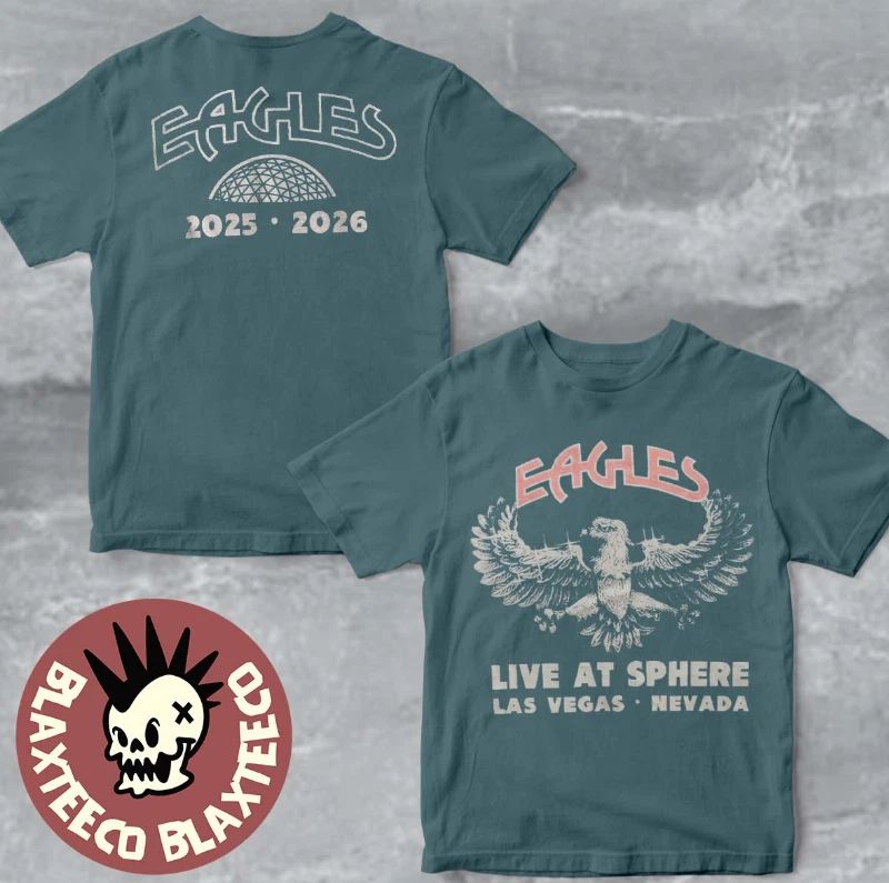Eagle Live At Sphere Las Vegas Nevada 2025 2026 Eagle Graphic T-Shirt Unisex T-shirt, Sweatshirt, Hoodie, Long Sleeve Tee - T-Shirt, Sweatshirt, Hoodie