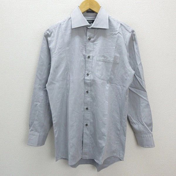 Burberry Black Label Gray Long Sleeve Shirt Mens Size 39 Used Unisex T-shirt, Sweatshirt, Hoodie, Long Sleeve Tee - T-Shirt, Sweatshirt, Hoodie