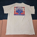 Damaged* Empyre Street Style Graphic Print T-Shirt SS Medium Cream Duel Side R9a Unisex T-shirt, Sweatshirt, Hoodie, Long Sleeve Tee - T-Shirt, Sweatshirt, Hoodie