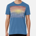 Simple Sunset Over Sea Size S to 5XL Made in the USA T-Shirt Unisex T-shirt, Sweatshirt, Hoodie, Long Sleeve Tee - T-Shirt, Sweatshirt, Hoodie