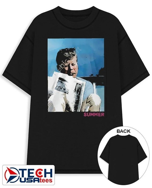 JFK Summer shirt Unisex T-shirt, Sweatshirt, Hoodie, Long Sleeve Tee - T-Shirt, Sweatshirt, Hoodie