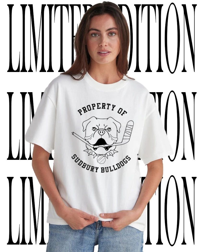 CM Punk Property of Sudbury Bulldogs Ice Hockey mascot shirt Unisex T-shirt, Sweatshirt, Hoodie, Long Sleeve Tee - T-Shirt, Sweatshirt, Hoodie