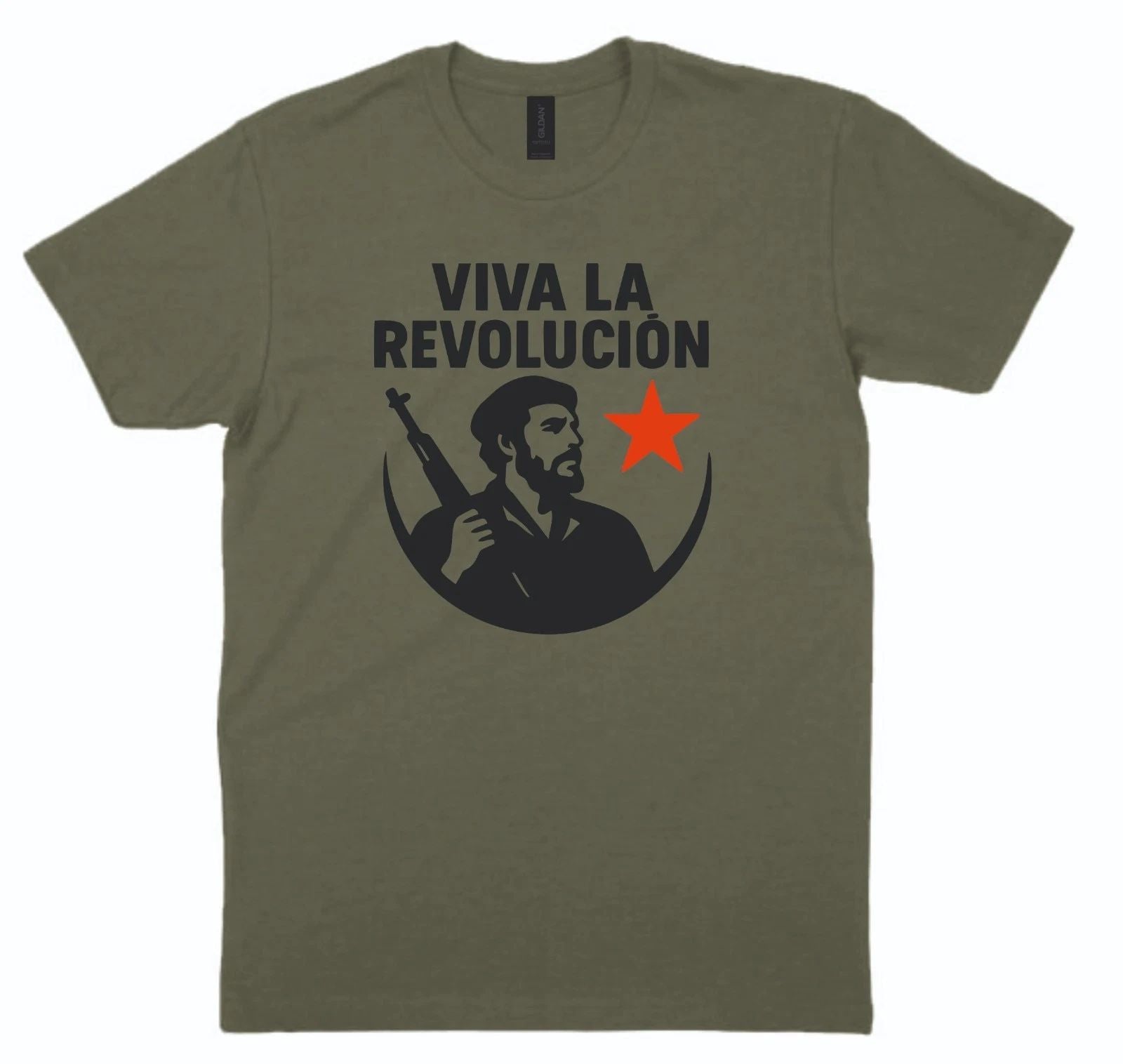 Cuba Viva La Revolucion T Shirt Castro Mens Retro Political Revolution Tee Unisex T-shirt, Sweatshirt, Hoodie, Long Sleeve Tee - T-Shirt, Sweatshirt, Hoodie