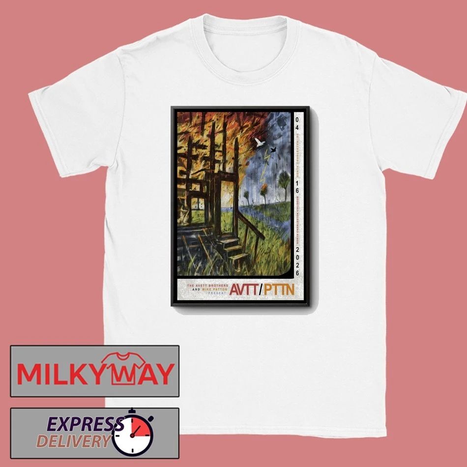 The Avett Brothers Apr 16 2026 North Charleston Coliseum in North Charleston SC Poster shirt - T-Shirt, Sweatshirt, Hoodie