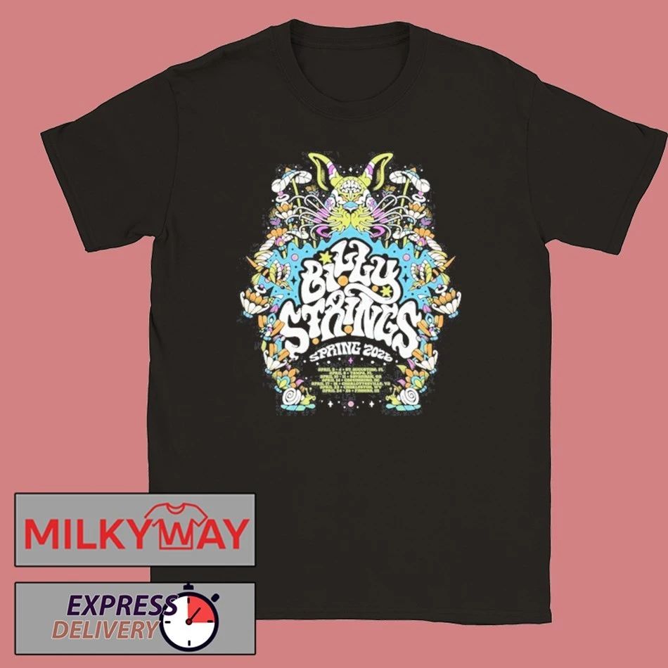 Billy Strings Spring 2026 Tour shirt Unisex T-shirt, Sweatshirt, Hoodie, Long Sleeve Tee - T-Shirt, Sweatshirt, Hoodie