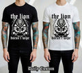 The Lion Doesnt Wipe Funny Gym Graphic T-Shirt Alpha Meme Unisex Tee Unisex T-shirt, Sweatshirt, Hoodie, Long Sleeve Tee - T-Shirt, Sweatshirt, Hoodie