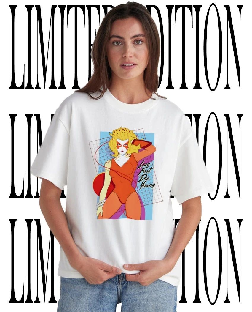 Cheetara Live Fast Die Young 80S Retro Synthwave Grid Shirt Unisex T-shirt, Sweatshirt, Hoodie, Long Sleeve Tee - T-Shirt, Sweatshirt, Hoodie