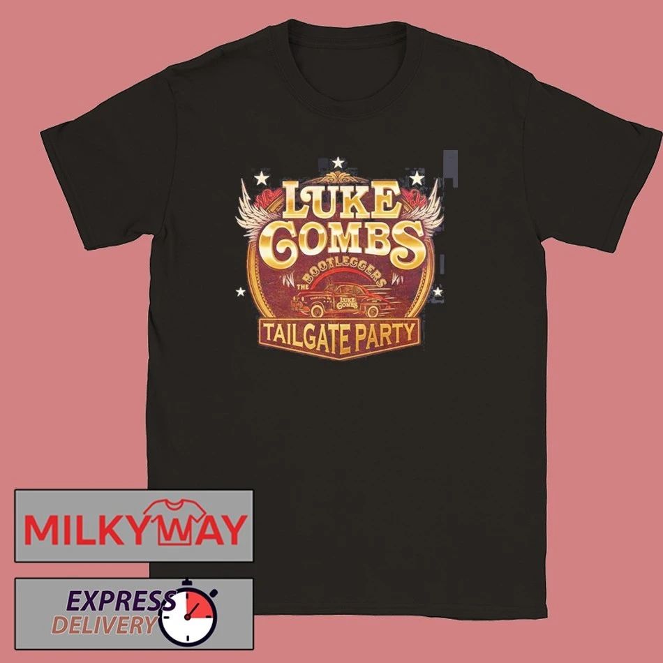 Luke Combs With Whiskey Jam The Bootleggers Tailgate Party 2026 My Kinda Saturday Night Tour City Dates T-Shirt - T-Shirt, Sweatshirt, Hoodie