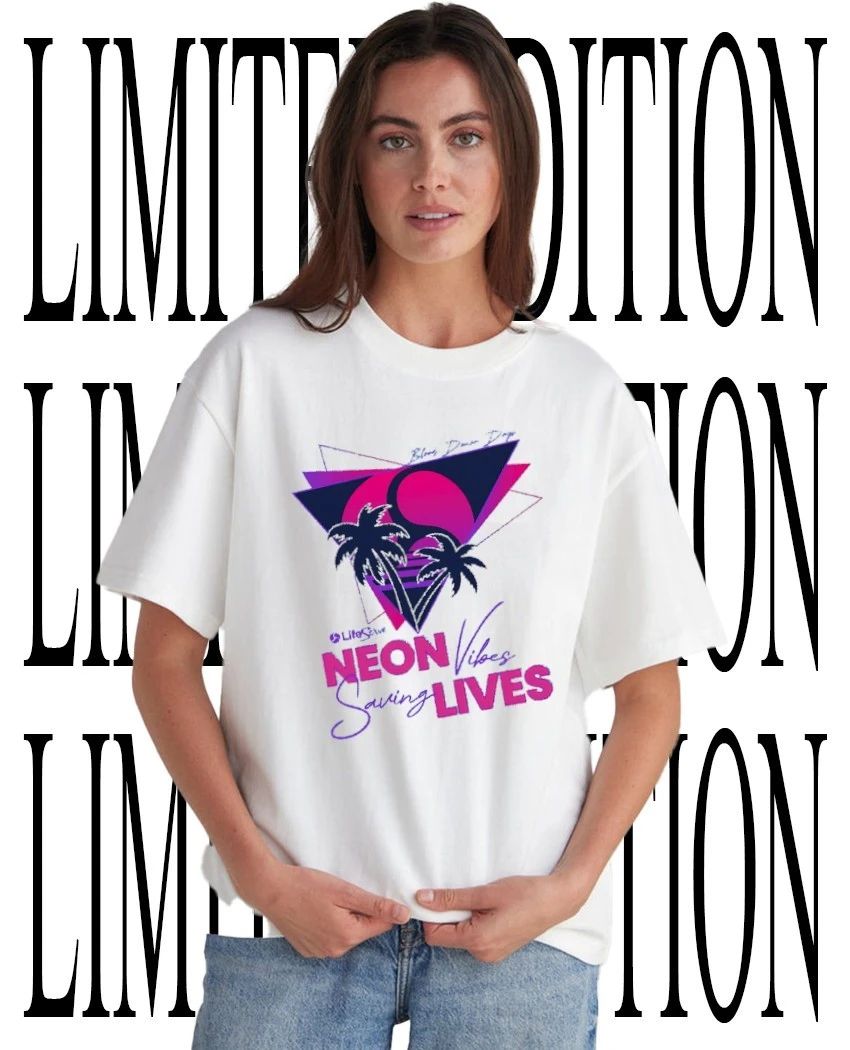 Neon Vibes Saving Lives shirt Unisex T-shirt, Sweatshirt, Hoodie, Long Sleeve Tee - T-Shirt, Sweatshirt, Hoodie