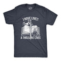 Mens I Have Lived A Thousand Lives T Shirt Funny Video Gaming Role Playing Unisex T-shirt, Sweatshirt, Hoodie, Long Sleeve Tee - T-Shirt, Sweatshirt, Hoodie
