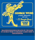 George Webb 12 Straight Games shirt Unisex T-shirt, Sweatshirt, Hoodie, Long Sleeve Tee - T-Shirt, Sweatshirt, Hoodie