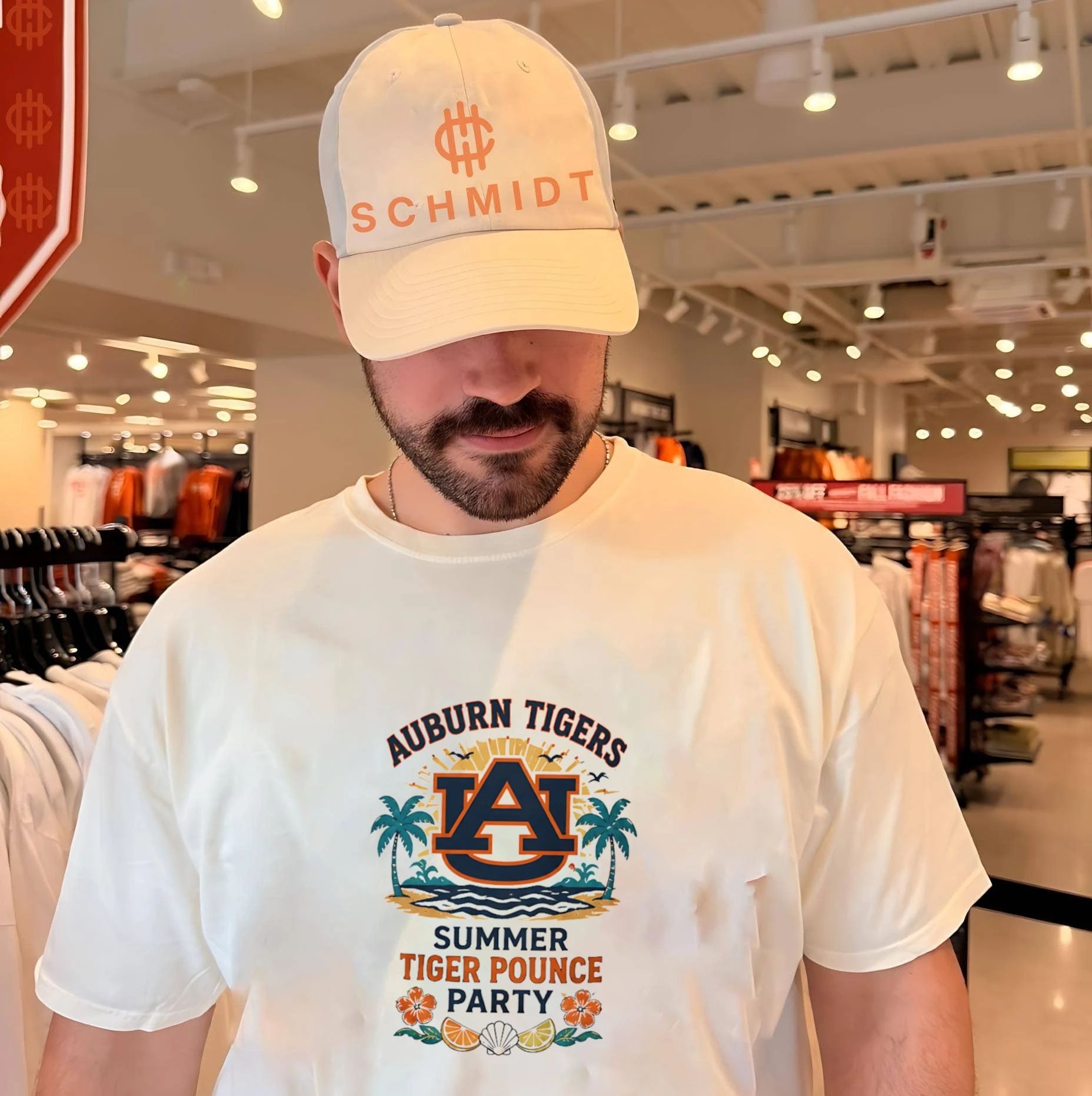 Auburn Tigers Summer Tiger Pounce Party shirt Unisex T-shirt, Sweatshirt, Hoodie, Long Sleeve Tee - T-Shirt, Sweatshirt, Hoodie