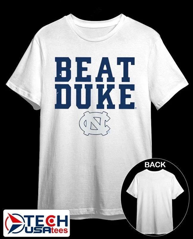 North Carolina Tar Heels Beat Duke shirt Unisex T-shirt, Sweatshirt, Hoodie, Long Sleeve Tee - T-Shirt, Sweatshirt, Hoodie