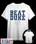 North Carolina Tar Heels Beat Duke shirt Unisex T-shirt, Sweatshirt, Hoodie, Long Sleeve Tee - T-Shirt, Sweatshirt, Hoodie