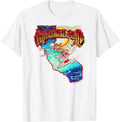 Surfing California Skeleton Vintage Rock Graphic T-Shirt BESTSELLER Unisex T-shirt, Sweatshirt, Hoodie, Long Sleeve Tee - T-Shirt, Sweatshirt, Hoodie