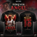 Garret Anderson Forever Angel 2026 Tribute Shirt  Los Angeles Baseball Legend Memorial 16 signature - T-Shirt, Sweatshirt, Hoodie
