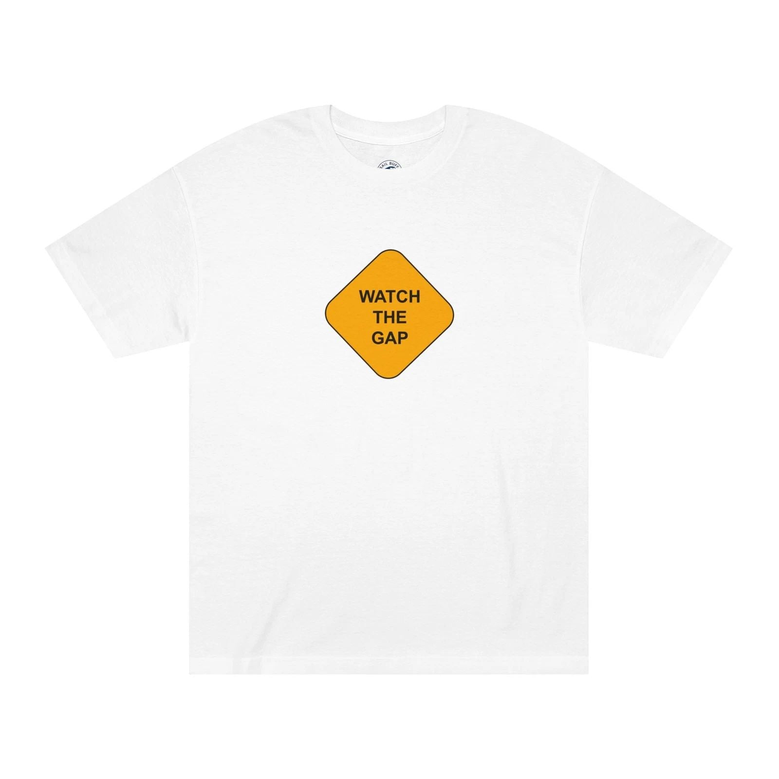 "Watch the Gap" T-Shirt - Inspired by Metro-North Commuter Railroad, 80s, 90s Unisex T-shirt, Sweatshirt, Hoodie, Long Sleeve Tee - T-Shirt, Sweatshirt, Hoodie