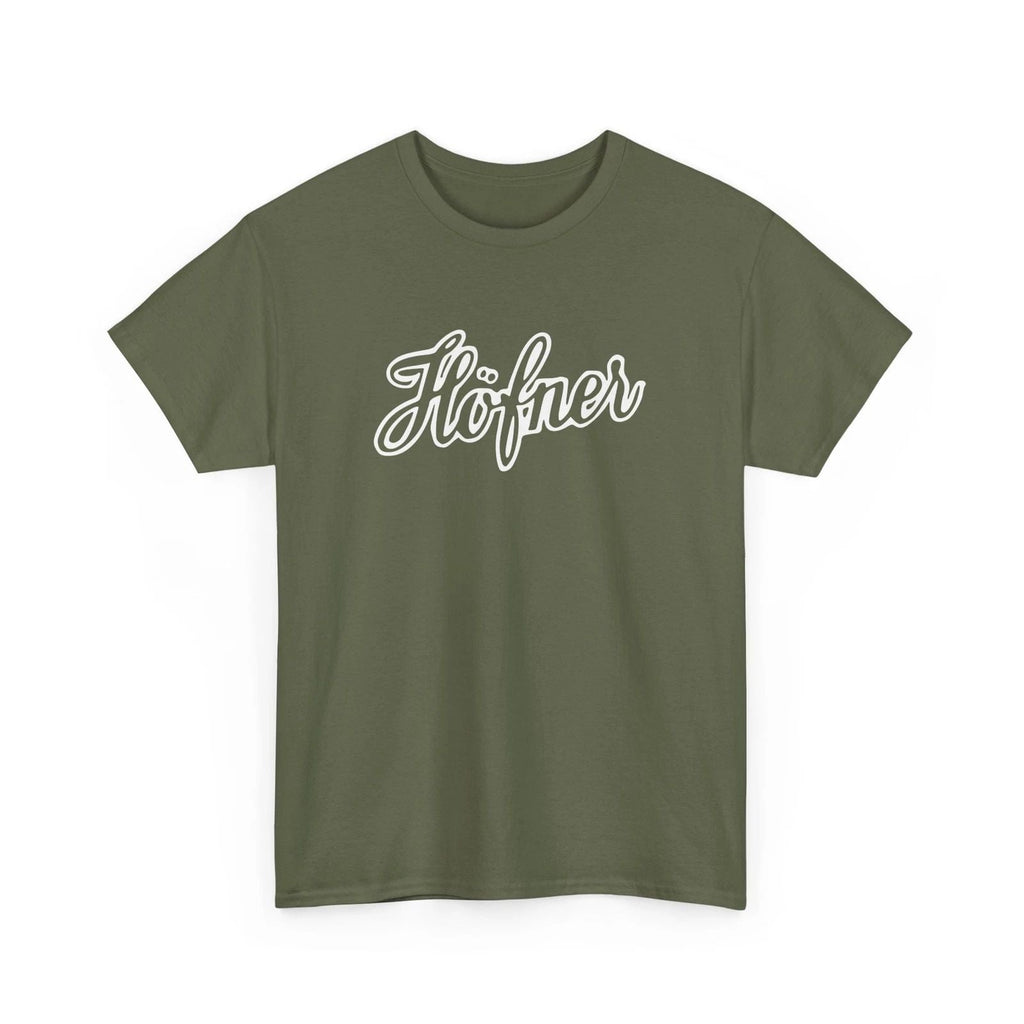 Hofner Guitar Retro Logo T-Shirt - Germany Bass Logo 10+ Colors, Musician Gift Unisex T-shirt, Sweatshirt, Hoodie, Long Sleeve Tee - T-Shirt, Sweatshirt, Hoodie
