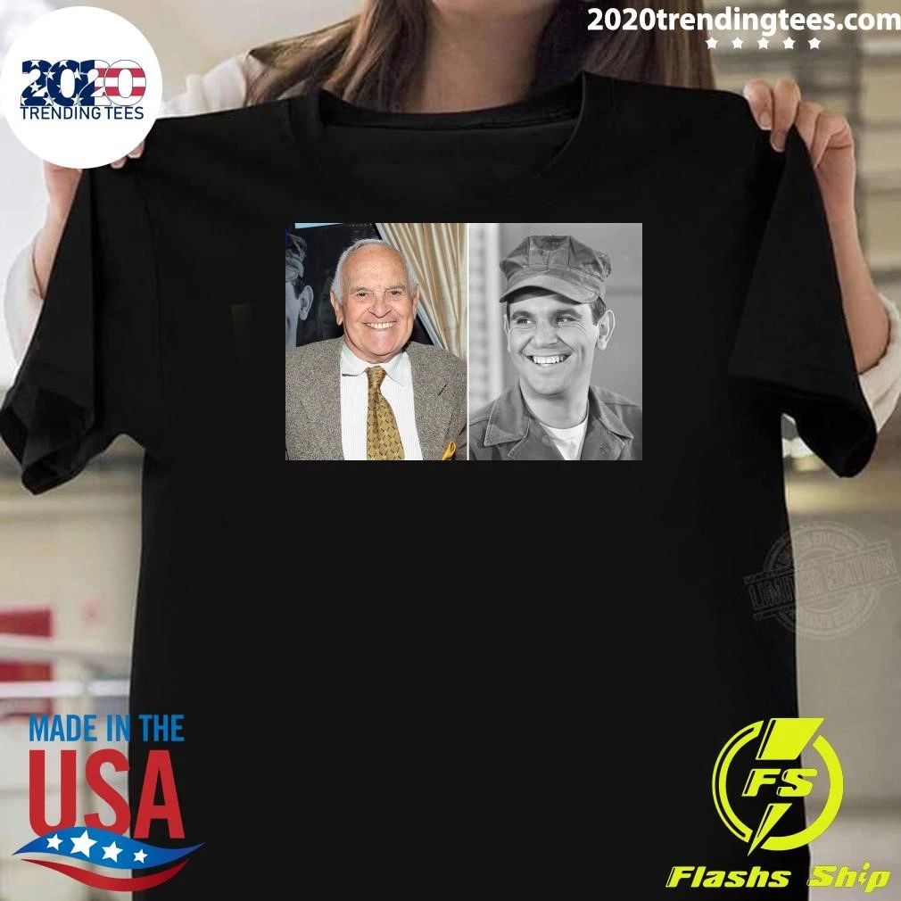 Ronnie Schell Gomer Pyle Best Friend and Slowest Rising Comedian Dies At 94 Shirt Unisex T-shirt, Sweatshirt, Hoodie, Long Sleeve Tee - T-Shirt, Sweatshirt, Hoodie