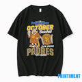 Postseason 2025 October Baseball San Diego Padres Mascot Tshirts Sweater Unisex T-shirt, Sweatshirt, Hoodie, Long Sleeve Tee - T-Shirt, Sweatshirt, Hoodie