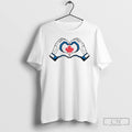 Classic Vladdy Wearing Canada Heart Hands T Shirts Unisex T-shirt, Sweatshirt, Hoodie, Long Sleeve Tee - T-Shirt, Sweatshirt, Hoodie