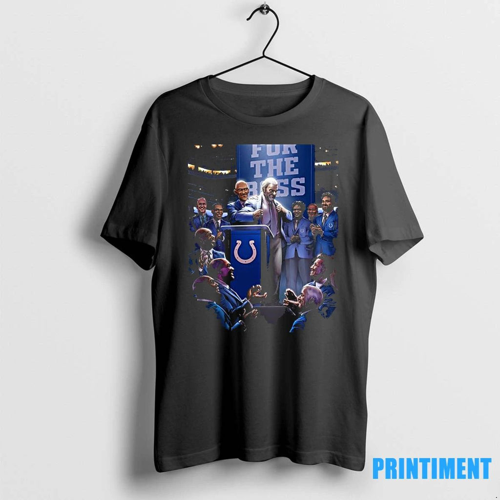 Jim Irsay For The Boss Tshirts Sweater Unisex T-shirt, Sweatshirt, Hoodie, Long Sleeve Tee - T-Shirt, Sweatshirt, Hoodie