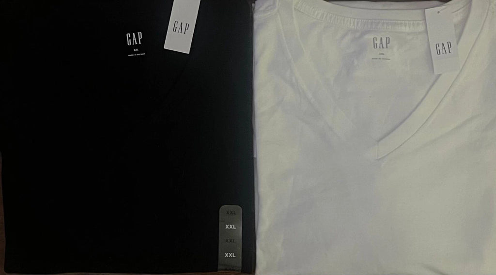 Gap Men's Short Sleeve Vee Neck Tee Everyday V Neck T-shirt Size S M L XL XXL Unisex T-shirt, Sweatshirt, Hoodie, Long Sleeve Tee - T-Shirt, Sweatshirt, Hoodie