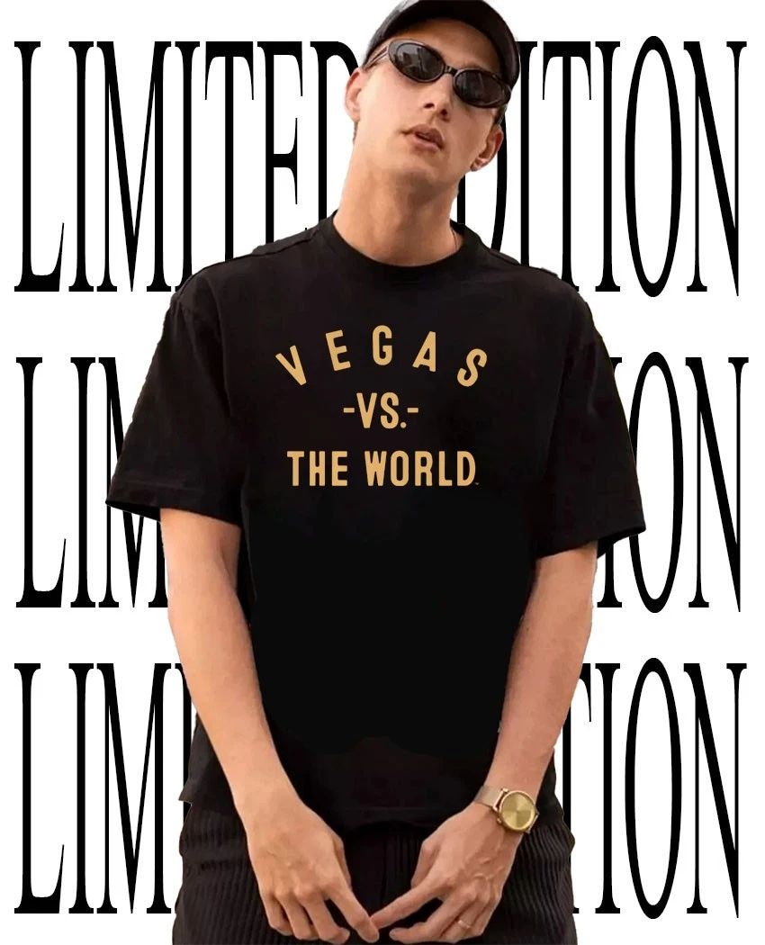 Vegas Golden Knights vs. The World shirt Unisex T-shirt, Sweatshirt, Hoodie, Long Sleeve Tee - T-Shirt, Sweatshirt, Hoodie