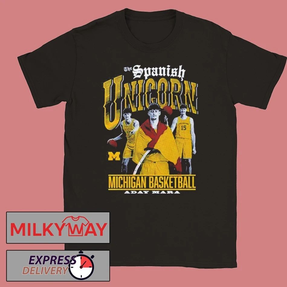 Michigan Wolverines Aday Mara The Spanish Unicorn shirt Unisex T-shirt, Sweatshirt, Hoodie, Long Sleeve Tee - T-Shirt, Sweatshirt, Hoodie