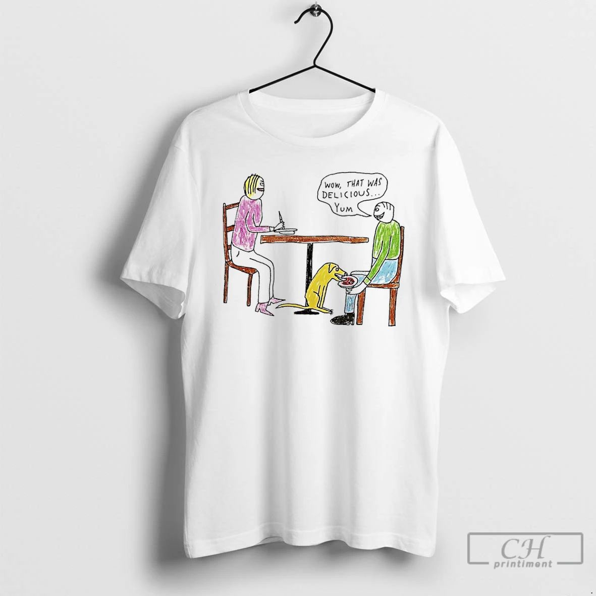 Classic That Was Delicious Yum Family Drawing T Shirts Unisex T-shirt, Sweatshirt, Hoodie, Long Sleeve Tee - T-Shirt, Sweatshirt, Hoodie