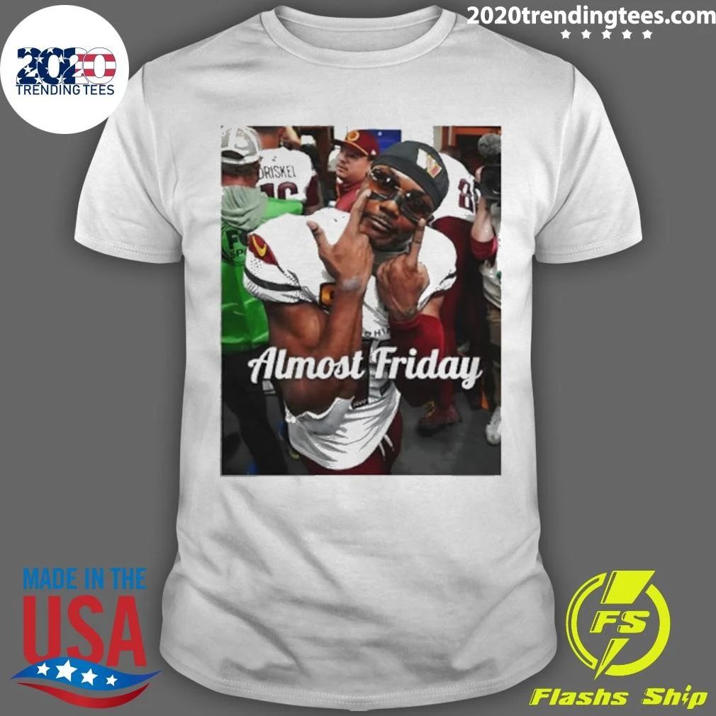 Almost Friday Scary Terry Washington Commanders shirt Unisex T-shirt, Sweatshirt, Hoodie, Long Sleeve Tee - T-Shirt, Sweatshirt, Hoodie