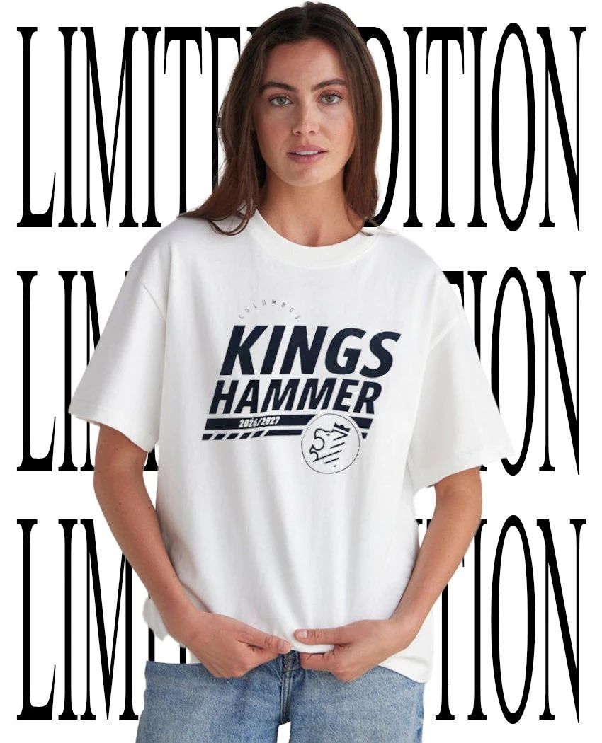 Kings Hammer Columbus 2026-2027 shirt Unisex T-shirt, Sweatshirt, Hoodie, Long Sleeve Tee - T-Shirt, Sweatshirt, Hoodie