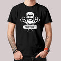 Personalised Barber Logo Your Text T-Shirt Printed Hairdresser Customise Tee Top Unisex T-shirt, Sweatshirt, Hoodie, Long Sleeve Tee - T-Shirt, Sweatshirt, Hoodie