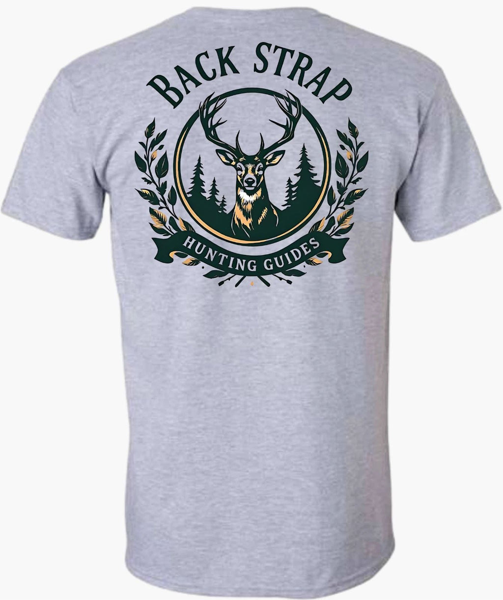 Back Strap Hunting Guides Deer Hunting  Short Sleeve T-Shirt Unisex T-shirt, Sweatshirt, Hoodie, Long Sleeve Tee - T-Shirt, Sweatshirt, Hoodie