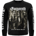 Gorgoroth "Forces of Satan Storms  Long Sleeve Black T-Shirt bathory dark throne Unisex T-shirt, Sweatshirt, Hoodie, Long Sleeve Tee - T-Shirt, Sweatshirt, Hoodie