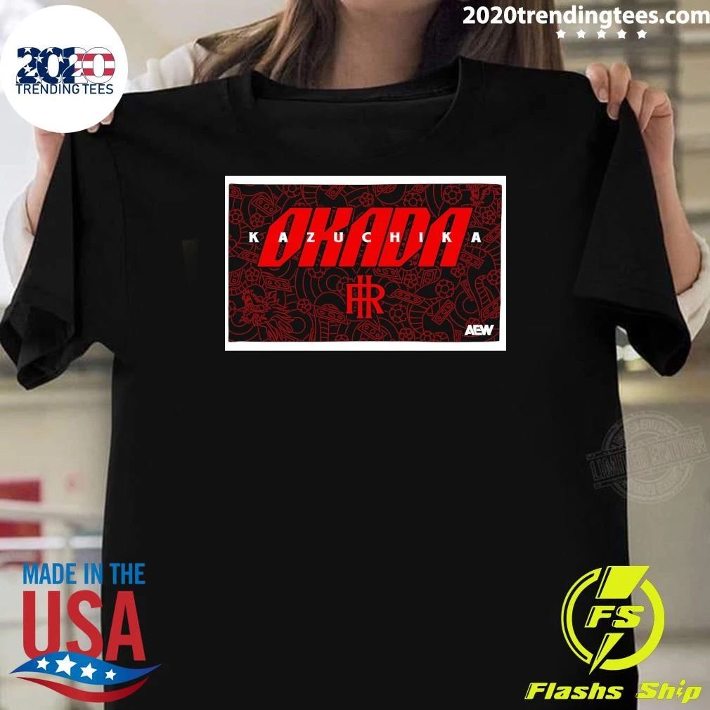 Kazuchika Okada Tournament Soccer Collection Sublimated Flag Shirt Unisex T-shirt, Sweatshirt, Hoodie, Long Sleeve Tee - T-Shirt, Sweatshirt, Hoodie