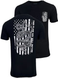 Howitzer Style Men's T-Shirt DEFEND FLAG Military Grunt MFG Unisex T-shirt, Sweatshirt, Hoodie, Long Sleeve Tee - T-Shirt, Sweatshirt, Hoodie