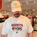 Washington Mystics Hoops yes we are Was Mystics shirt Unisex T-shirt, Sweatshirt, Hoodie, Long Sleeve Tee - T-Shirt, Sweatshirt, Hoodie
