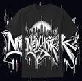 New York Graffiti Streetwear T-Shirt Urban City NYC Hip Hop Style Tee Unisex T-shirt, Sweatshirt, Hoodie, Long Sleeve Tee - T-Shirt, Sweatshirt, Hoodie
