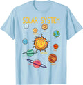Solar System Planets Science Space Boys Girls STEM Kids T-Shirt Unisex T-shirt, Sweatshirt, Hoodie, Long Sleeve Tee - T-Shirt, Sweatshirt, Hoodie