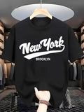 Men's New York Brooklyn Graphic T-Shirt Lightweight Breathable Summer Tee Top Unisex T-shirt, Sweatshirt, Hoodie, Long Sleeve Tee - T-Shirt, Sweatshirt, Hoodie