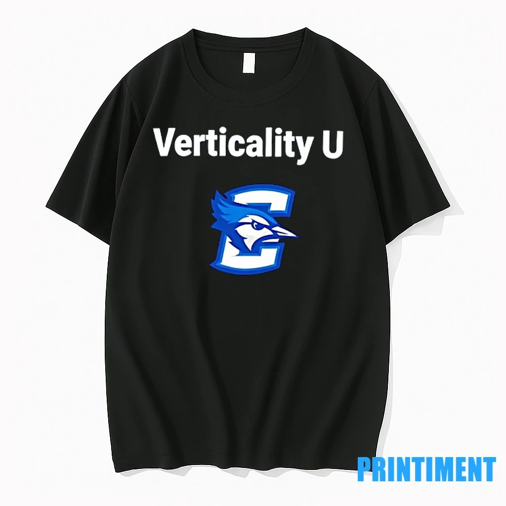 Verticality U Creighton Bluejays Logo Tshirts Sweater Unisex T-shirt, Sweatshirt, Hoodie, Long Sleeve Tee - T-Shirt, Sweatshirt, Hoodie