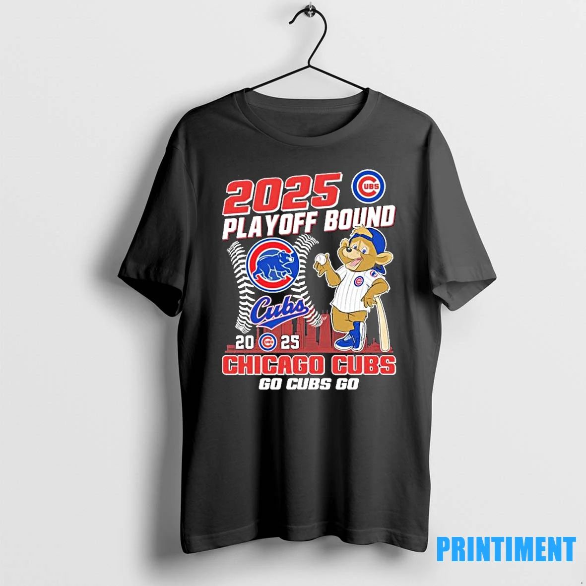 Chicago Cubs October Playoff Bound 2025 Go Cubs Go Tshirts Sweater Unisex T-shirt, Sweatshirt, Hoodie, Long Sleeve Tee - T-Shirt, Sweatshirt, Hoodie