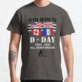 D-Day 80th Anniversary T-Shirt 1944-2024 Normandy Remembrance Military WW2 Unisex T-shirt, Sweatshirt, Hoodie, Long Sleeve Tee - T-Shirt, Sweatshirt, Hoodie