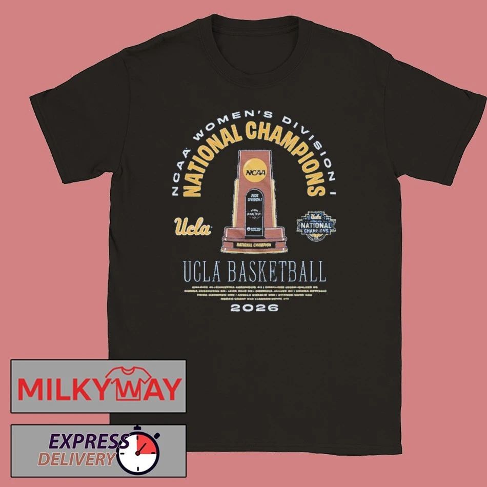 UCLA Bruins 2026 NCAA Womens Basketball National Champions Trophy Legends T-Shirt Unisex T-shirt, Sweatshirt, Hoodie, Long Sleeve Tee - T-Shirt, Sweatshirt, Hoodie