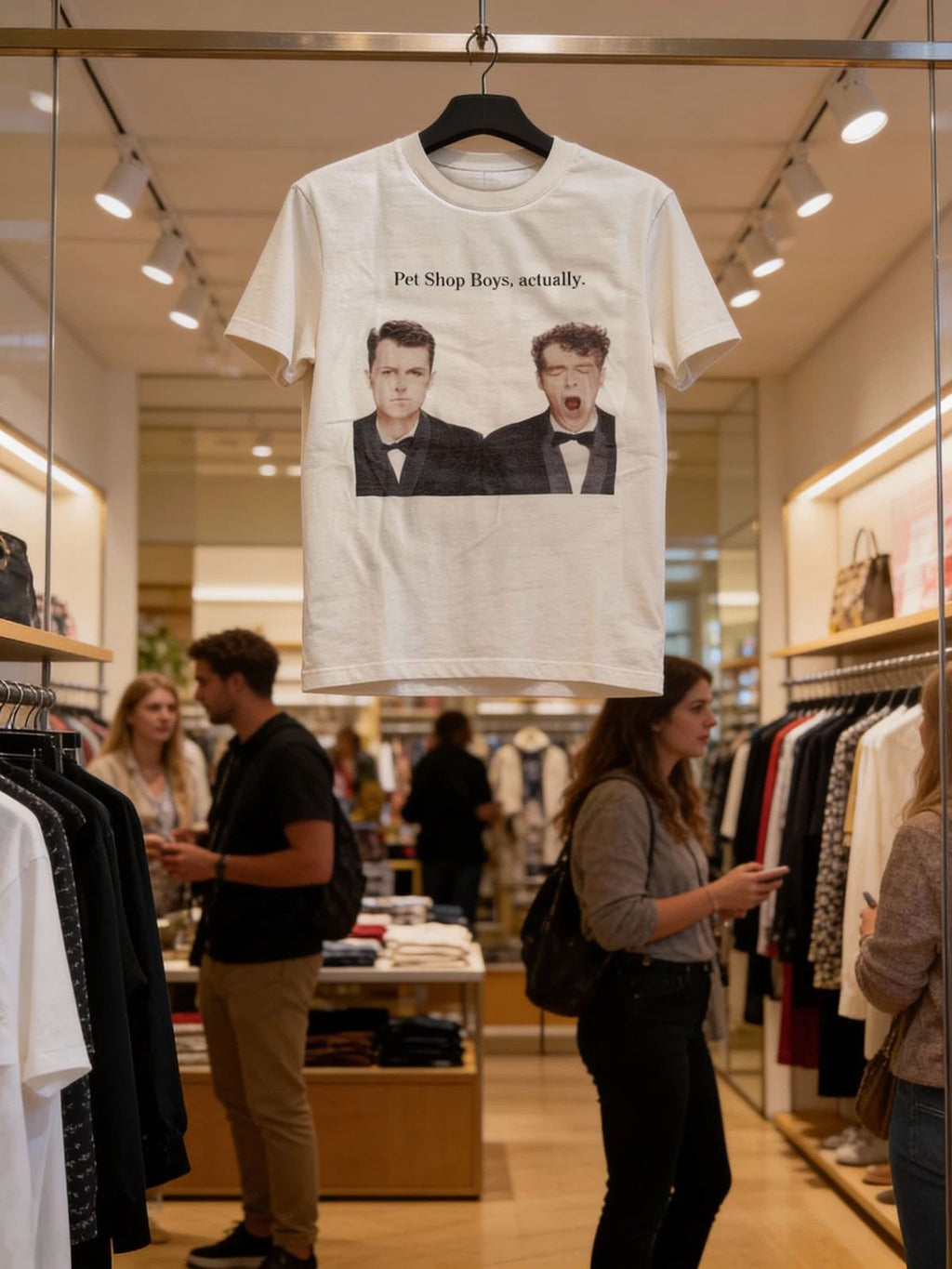 Pet Shop Boys Actually Gift For Fan White All Size Shirt Unisex T-shirt, Sweatshirt, Hoodie, Long Sleeve Tee - T-Shirt, Sweatshirt, Hoodie