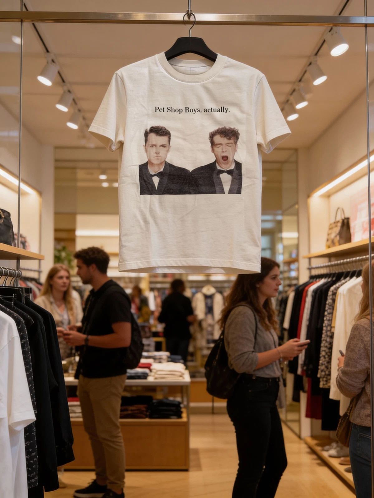 Pet Shop Boys Actually Gift For Fan White All Size Shirt Unisex T-shirt, Sweatshirt, Hoodie, Long Sleeve Tee - T-Shirt, Sweatshirt, Hoodie